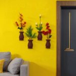 ৪ পিস কলস ডিজাইন ওয়াল ডেকোর ফুল – ঘরের দেয়ালে আনুন নান্দনিক সৌন্দর্য