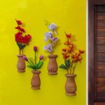 ৪ পিস কলস ডিজাইন ওয়াল ডেকোর ফুল – ঘরের দেয়ালে আনুন নান্দনিক সৌন্দর্য